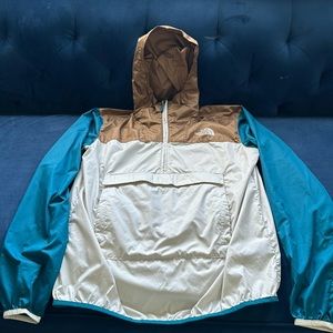 The North Face Windbreaker quarter zip men’s medium